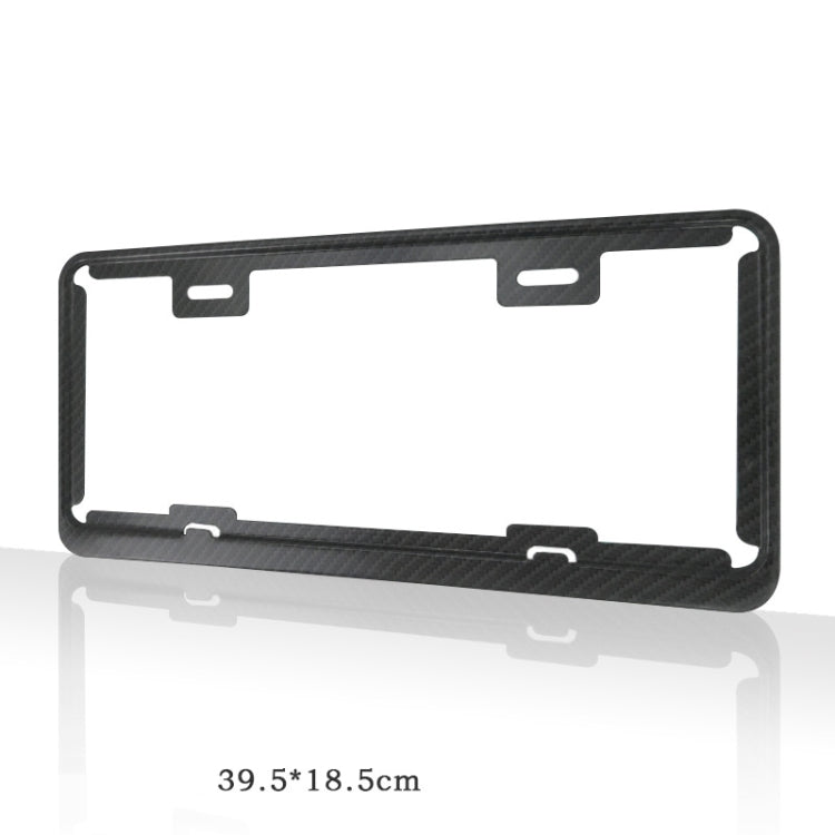 Taiwan Car License Plate Stainless Steel Frame, Specification: Carbon Fiber - License Plate Covers & Frames by buy2fix | Online Shopping UK | buy2fix