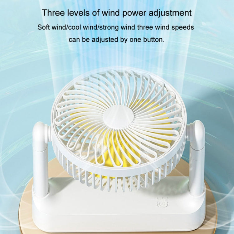 Portable Retractable USB Home Desktop Fan Large Wind Power Outdoor Ceiling Fan, Model: Plug-in Model - Electric Fans by buy2fix | Online Shopping UK | buy2fix