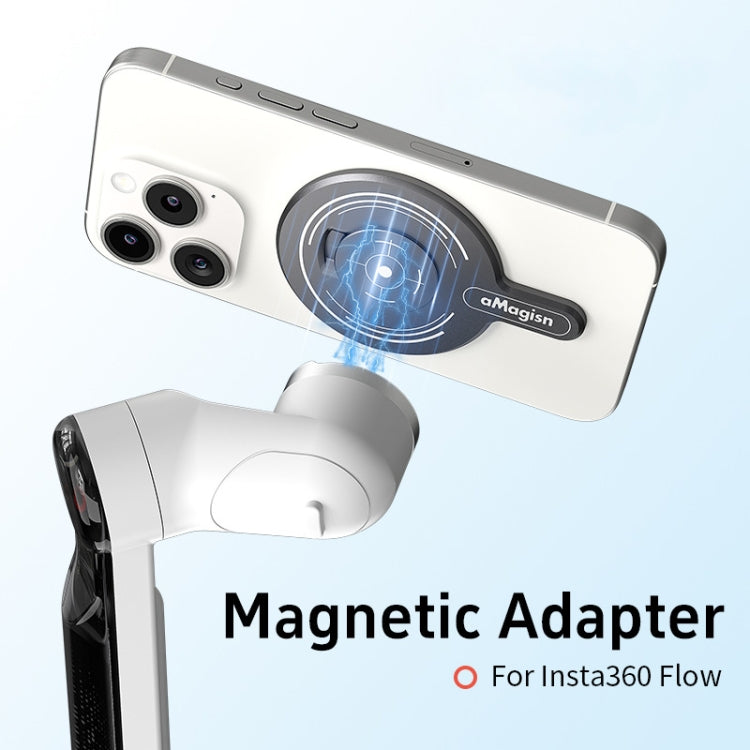 For Insta360 Flow aMagisn Gimbal Magnetic Adapter MagSafe Sports Camera Accessories - Others by aMagisn | Online Shopping UK | buy2fix