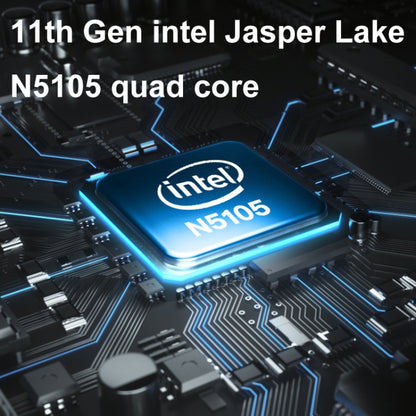 M6 N100 16G+128G US Plug 11th Gen Intel Jasper Lake N5105 4K/60FPS HD Pocket Mini PC - Windows Mini PCs by buy2fix | Online Shopping UK | buy2fix