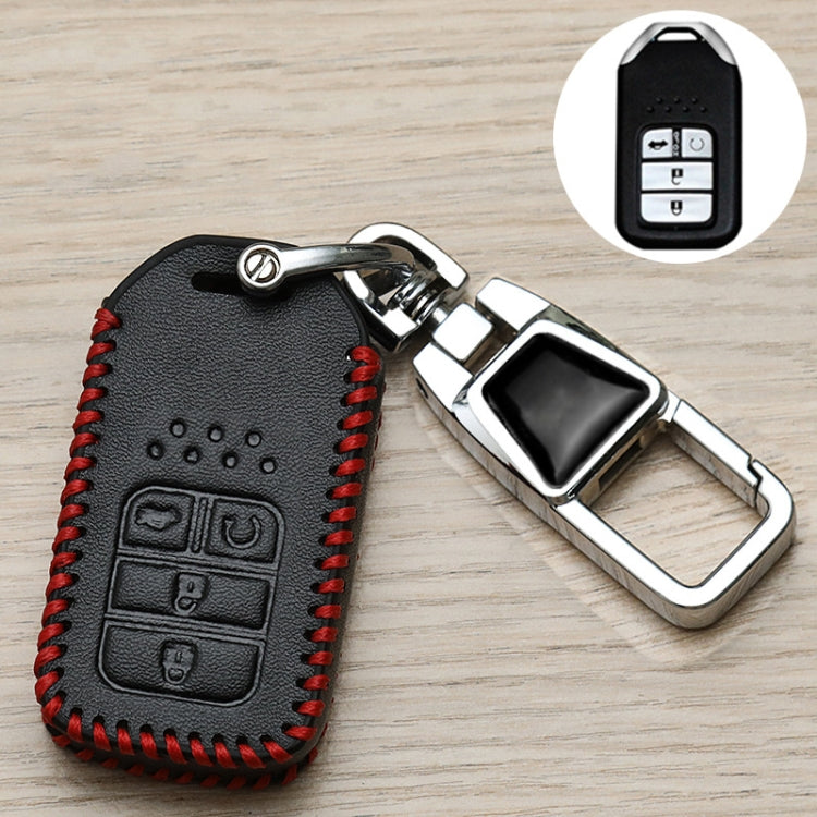 For Honda Car Key Cover Multifunctional Keychain Anti-lost Number Plate, Style: C - Car Key Cases by buy2fix | Online Shopping UK | buy2fix