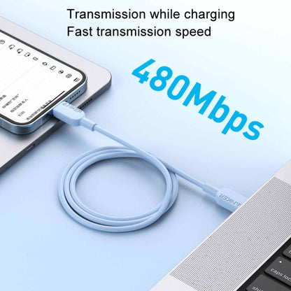 ANKER A81E1 0.9m 60W Dual Type-C Data Cell Phone Dual Head Fast Charging Cable(White) - USB-C & Type-C Cable by ANKER | Online Shopping UK | buy2fix