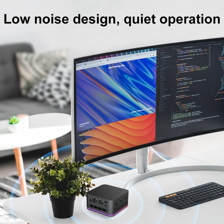 T9 Plus N100 DDR5 16G+1TB UK Plug 12th Alder Lake Dual Gigabit LAN+3 HDMI 4K HD Pocket Mini PC - Windows Mini PCs by buy2fix | Online Shopping UK | buy2fix