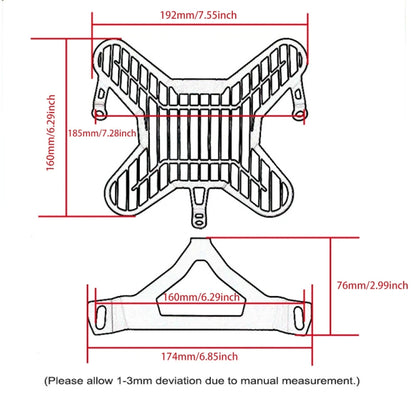 For BMW R1300GS/1300GS 2023-24 Headlight Protection Cover(MO-WD005) - Ornamental Parts by buy2fix | Online Shopping UK | buy2fix