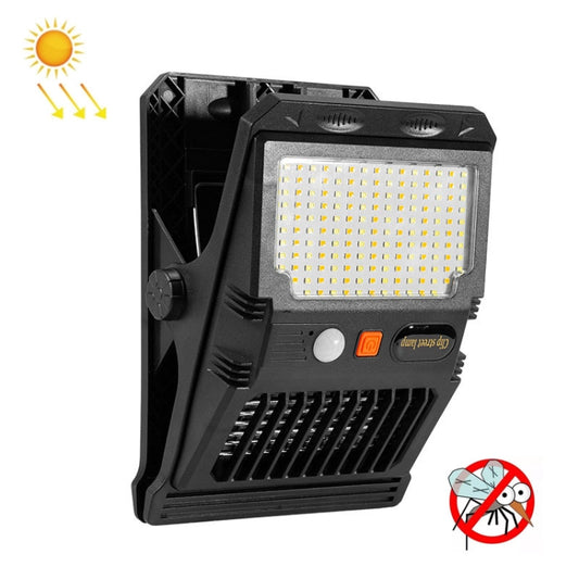 E-SMARTER W7105-1 Patch Solar Wall Lamp With Clip Mosquito Killer Lamp Portable Body Sensor Outdoor Garden Light - Solar Lights by E-SMARTER | Online Shopping UK | buy2fix