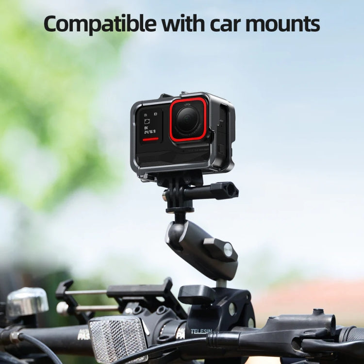 For Insta 360 Ace / Ace Pro TELESIN S6-FMS-02 Vertical Shot Quick Release Metal Rabbit Cage Body Protection Accessories - Mount & Holder by TELESIN | Online Shopping UK | buy2fix