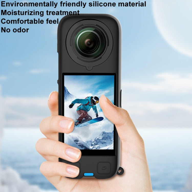 For Insta360 X4 CYNOVA OX4-JST-CY Body Silicone Case(Black) - Case & Bags by CYNOVA | Online Shopping UK | buy2fix