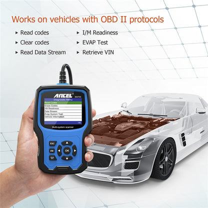 ANCEL BM700 For BMW Full System Diagnostic OBDII Tester Maintenance And Resetting Repair Tools - Code Readers & Scan Tools by ANCEL | Online Shopping UK | buy2fix