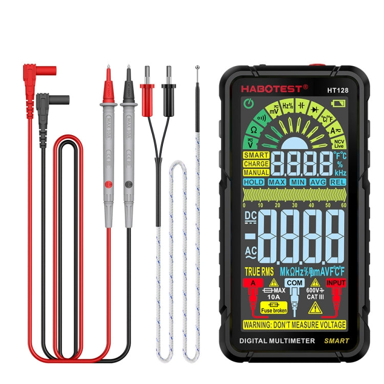 HABOTEST Automatic Range Digital Display Ultra-Clear Intelligent Current Multimeter - Digital Multimeter by HABOTEST | Online Shopping UK | buy2fix