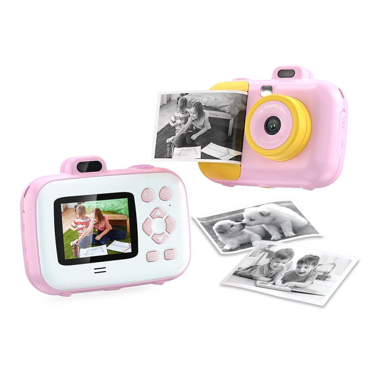 2.4-Inch Smart Digital Kids Thermal Printing Camera With Printing Paper, Color: 503J Pink Fixed Focus - Children Cameras by buy2fix | Online Shopping UK | buy2fix