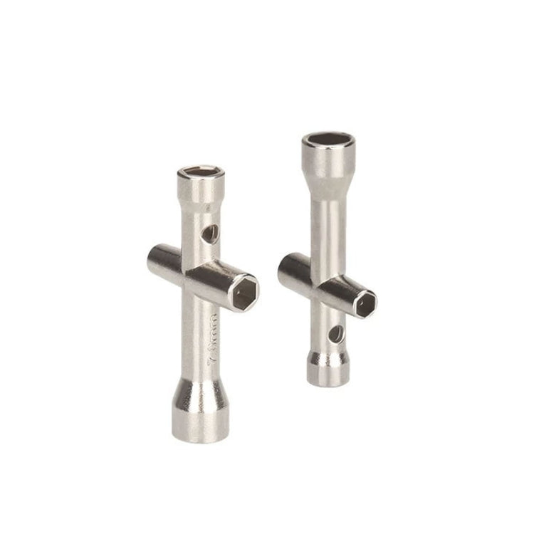 2pcs 3D Printer Cross Wrench Mini Socket M2/M2.5/M3/M4 Screw Nut Tool - Parts by buy2fix | Online Shopping UK | buy2fix