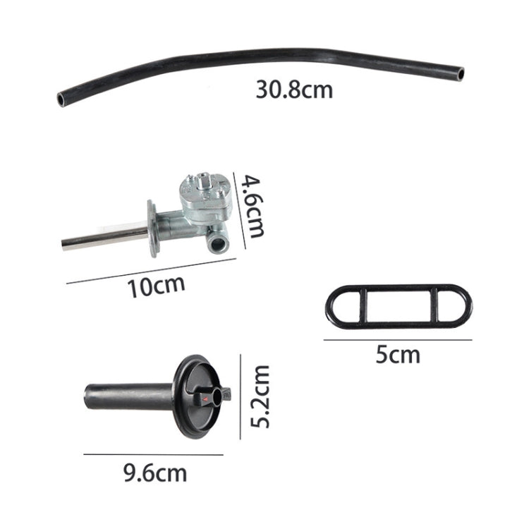 For Yamaha Grizzly 350 660 Bruin 350 YFM350 660 5KM-24 500-10-00 W Fuel Tank Switch Valve - Replacement Parts by buy2fix | Online Shopping UK | buy2fix