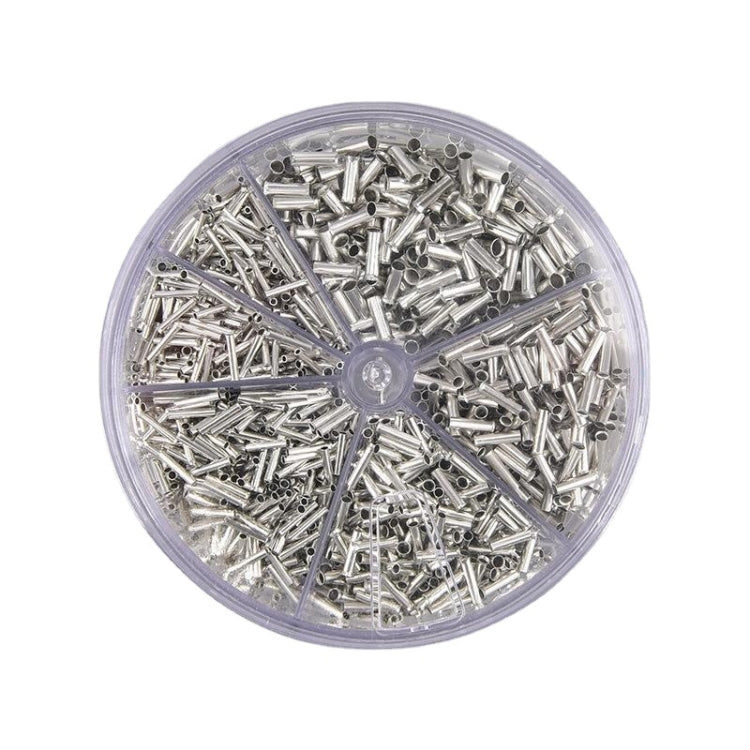 1900pcs /Set Electrical Wiring Tube Type Cold Pressed European Style Pin Set - Booster Cable & Clip by buy2fix | Online Shopping UK | buy2fix