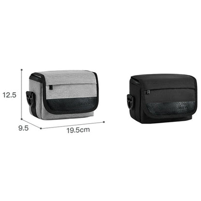 For DJI Mini 4 Pro Baona BN-H016 Portable Waterproof Crossbody Drones Storage Bag(Black) - Backpacks & Bags by Baona | Online Shopping UK | buy2fix