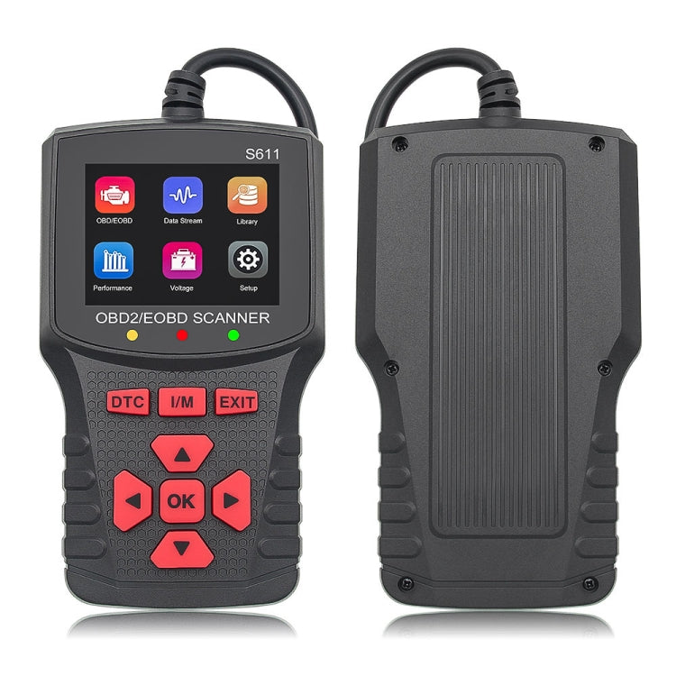 OBD/EOBD Car Handheld Intelligent Tester(S611) - Code Readers & Scan Tools by buy2fix | Online Shopping UK | buy2fix