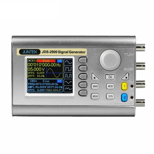 JUNTEK Programmable Dual-Channel DDS Function Arbitrary Waveform Signal Generator, Frequency: 15MHz(EU Plug) - Other Tester Tool by buy2fix | Online Shopping UK | buy2fix