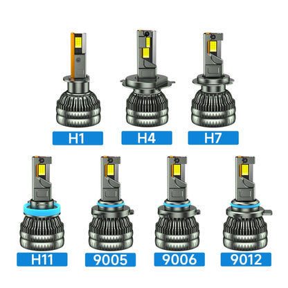 18 LED Three Copper Tube Aluminum Alloy Waterproof Thick Car Headlights, Bulb: H7 - LED Headlamps by buy2fix | Online Shopping UK | buy2fix