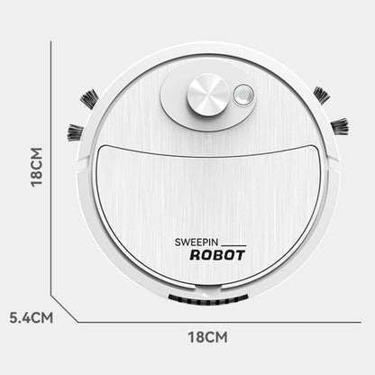 Intelligent Sweeping Robot Sweeping Mopping Suction 3 In 1 Cleaning Machine(8088 White) - Robot Vacuum Cleaner by buy2fix | Online Shopping UK | buy2fix