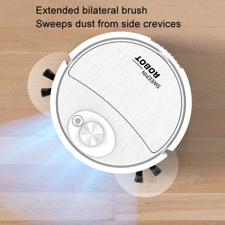 Intelligent Sweeping Robot Sweeping Mopping Suction 3 In 1 Cleaning Machine(8088 Black) - Robot Vacuum Cleaner by buy2fix | Online Shopping UK | buy2fix