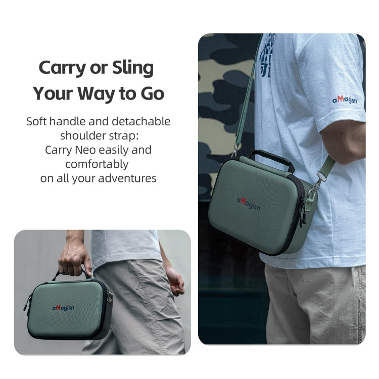 For DJI NEO Fly More Combo aMagisn Handbag Shoulder Bag(Green) - Cases & Bags by aMagisn | Online Shopping UK | buy2fix