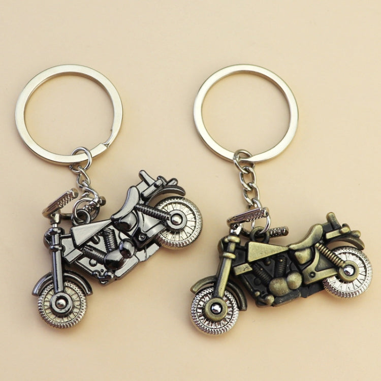 Simulation Cool Motorcycle Keychain Metal Decoration Pendant, Style: X-224 Silver - Key Rings by buy2fix | Online Shopping UK | buy2fix