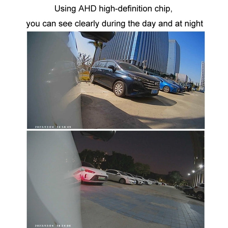 5 Inch AHD Video Monitor Car Reversing High-Definition Camera, Specification: With Video Recording + Side Mounting - Rear View Cameras by buy2fix | Online Shopping UK | buy2fix