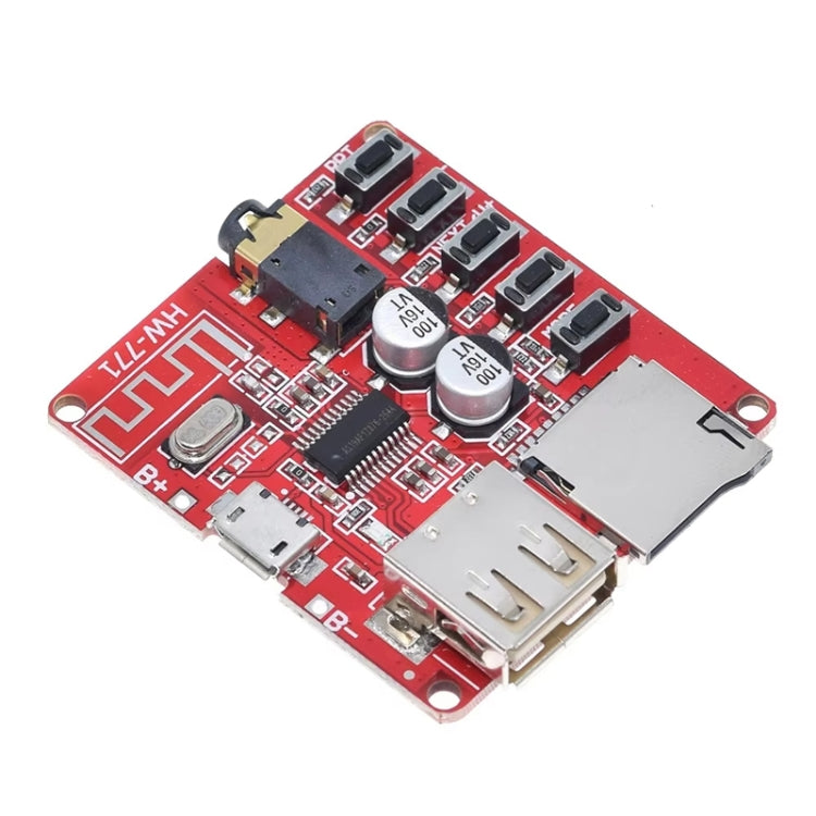 Bluetooth Decoder Board MP3 Lossless Car Speaker Amplifier Modification Bluetooth 4.1 Circuit Board(5 Keys) - Breadboard / Amplifier Board by buy2fix | Online Shopping UK | buy2fix