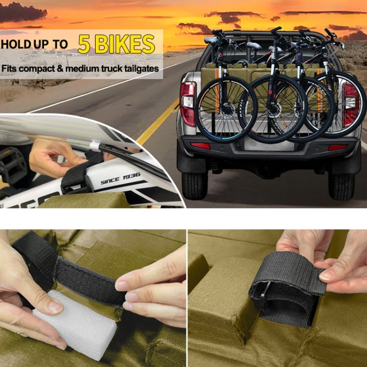 Pickup Truck Tailgate Bicycle Protection Cushion, Color: 02 Black - Roof Racks by buy2fix | Online Shopping UK | buy2fix