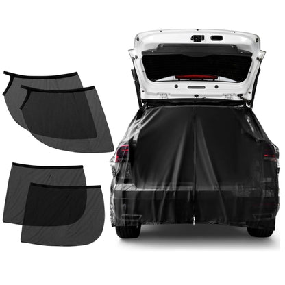 Car Rear Trunk Ventilation Shade Anti-mosquito Screen Cover, Size: S(Set) - Window Foils & Solar Protection by buy2fix | Online Shopping UK | buy2fix