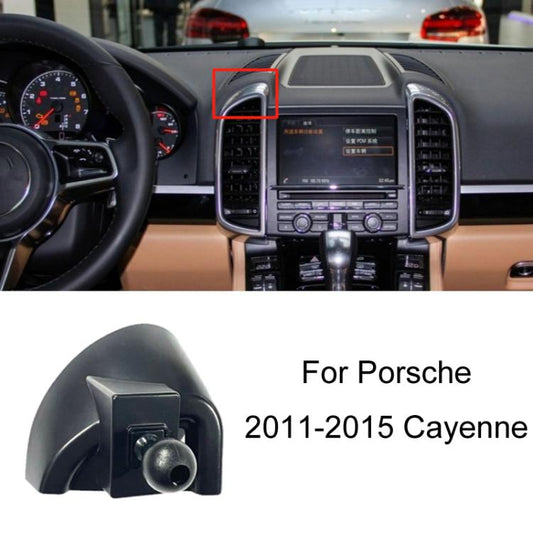 For Porsche Car-Mounted Mobile Phone Navigation Holder Base, Model: 11-15 Cayenne - Special Car Holders by buy2fix | Online Shopping UK | buy2fix