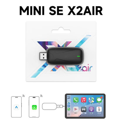 Original Carplay Wired To Wireless Box Adapter Car Connect Android Box, Model: MINI SE X2AIR Black - Car MP3 & MP4 & MP5 by buy2fix | Online Shopping UK | buy2fix