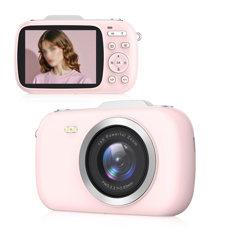 G7-A 2.8-inch 18X Digital Zoom 4K HD Beauty Digital Camera(Pink) - Children Cameras by buy2fix | Online Shopping UK | buy2fix