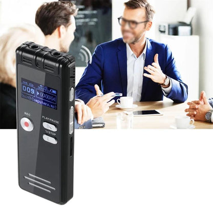 SK6 0.8-inch LED Screen Interview Recorder USB Rechargeable MP3 Player Without Memory - Recording Pen by buy2fix | Online Shopping UK | buy2fix