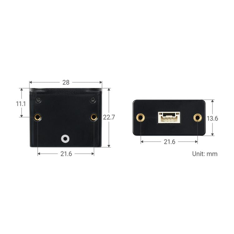 Waveshare TOF Time of Flight Laser Range Sensor, UART / I2C / IO Communication, Range: 50m - Modules Expansions Accessories by Waveshare | Online Shopping UK | buy2fix