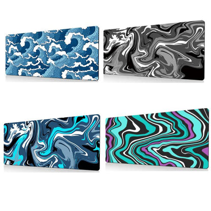 Large Abstract Mouse Pad Gamer Office Computer Desk Mat, Size: 400x900x2mm(Abstract Fluid 27) - Mouse Pads by buy2fix | Online Shopping UK | buy2fix