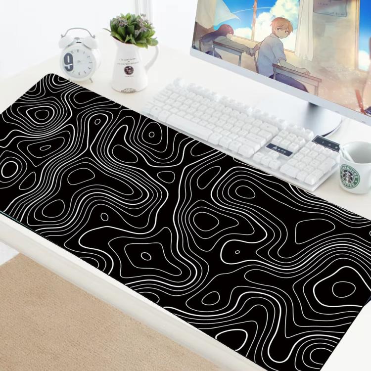 Large Abstract Mouse Pad Gamer Office Computer Desk Mat, Size: 400x900x2mm(Abstract Fluid 29) - Mouse Pads by buy2fix | Online Shopping UK | buy2fix