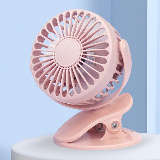 Desktop Portable USB Mini Clip Fan (Pink) - Electric Fans by buy2fix | Online Shopping UK | buy2fix