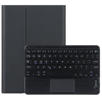 DY-P10-C 2 in 1 Removable Bluetooth Keyboard + Protective Leather Tablet Case with Touchpad & Holder for Lenovo Tab P10 10.1 inch(Black) - Lenovo Keyboard by buy2fix | Online Shopping UK | buy2fix