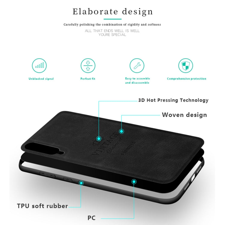 PINWUYO Shockproof Waterproof Full Coverage PC + TPU + Skin Protective Case for Xiaomi Mi 9 SE(Blue) - Xiaomi Cases by dibase | Online Shopping UK | buy2fix