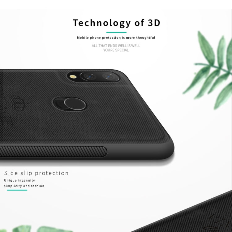 PINWUYO Shockproof Waterproof Full Coverage PC + TPU + Skin Protective Case for Xiaomi Redmi 7 (Black) - Xiaomi Cases by PINWUYO | Online Shopping UK | buy2fix