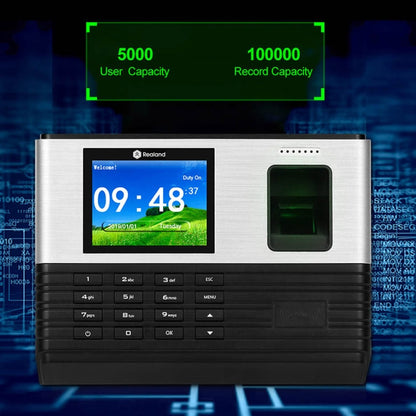 Realand AL355 Fingerprint Time Attendance with 2.8 inch Color Screen & ID Card Function & WiFi - Attendance System by Realand | Online Shopping UK | buy2fix