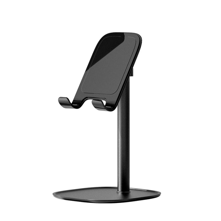ROCK RPH0944 Adjustable Lifting 90 Degree Rotation ABS Stand Desktop Phone Tablet Holder(Black) - Desktop Holder by ROCK | Online Shopping UK | buy2fix