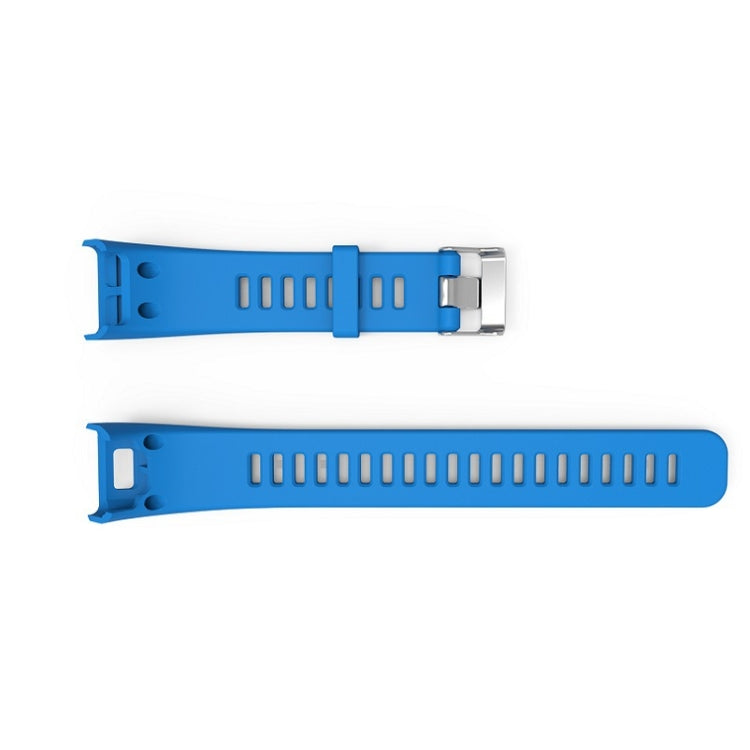 Silicone Sport Watch Band for Garmin Vivosmart HR(Blue) - Smart Wear by buy2fix | Online Shopping UK | buy2fix