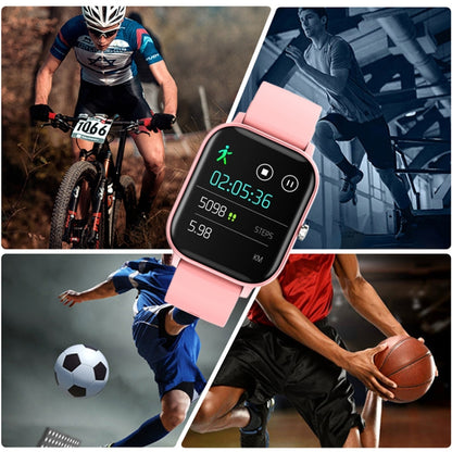 LOKMAT P8 1.4 inch Screen Waterproof Health Smart Watch, Pedometer / Sleep / Heart Rate Monitor (Pink) - Smart Watches by Lokmat | Online Shopping UK | buy2fix