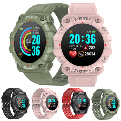 FD68 1.3 inch Color Round Screen Sport Smart Watch, Support Heart Rate / Multi-Sports Mode(Green) - Smart Wear by buy2fix | Online Shopping UK | buy2fix