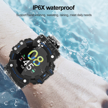 LC11 1.28 inch TFT Screen Outdoor Sports Smart Watch, IP68 Waterproof Support Heart Rate & Blood Pressure Monitoring (Black) - Smart Wear by buy2fix | Online Shopping UK | buy2fix