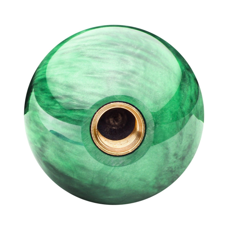 Car Modified Marble Star Gear Head Shifter Cover with Adapter (Green) - In Car by buy2fix | Online Shopping UK | buy2fix