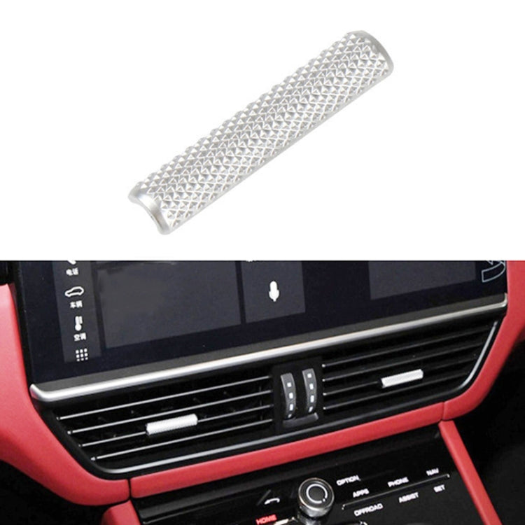 For Porsche Cayenne 2017-2021 Left Driving Car Air Conditioner Vent Paddle Strip 9Y0820952GOB - Car Interior Mouldings by buy2fix | Online Shopping UK | buy2fix