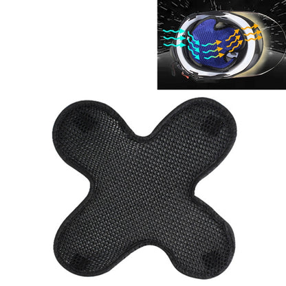 Motorcycle Helmet 3D Honeycomb Mesh Mat Heat-proof Breathable Pad(Black) - Helmets by buy2fix | Online Shopping UK | buy2fix