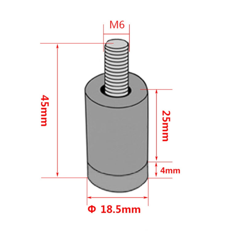 4 PCS Car Modified Isolation Column Engine Cover Blocked Up Screw Engine Turbine Ventilation Gasket Screw Washer (Silver Grey) - In Car by buy2fix | Online Shopping UK | buy2fix